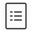 Lista de documentos  Icon