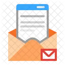 Lista De E Mail E Mail Endereco Ícone