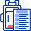 Lista De Embalagem Lista De Verificacao De Viagem Itens Essenciais Para Embalagem Ícone