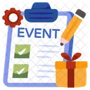 Lista De Eventos Plano Logistico Lista De Verificacao Icon
