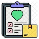 Lista De Favoritos Entrega Lista Ícone