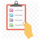 Lista De Inspeccion Lista De Tareas Pendientes Lista De Verificacion Icono