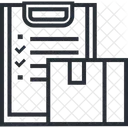 Lista De Itens Lista De Entrega Lista De Pacotes Ícone
