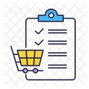 Lista de la compra  Icono