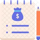 Lista De Orcamento Lista Lista De Verificacao Icon