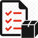 Lista De Encomendas Lista De Entrega Area De Transferencia Icon