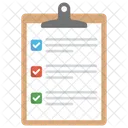 Lista De Verificacao Pesquisa Lista Icon