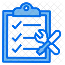 Lista de reparaciones  Icono