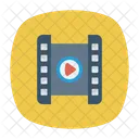 Lista De Reproducao Video Player Ícone