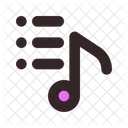 Lista De Reproducao Lista Musica Icon