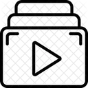 Lista De Reproducao Videos Icon