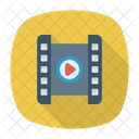 Lista De Reproducao Video Player Ícone