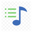 Lista de reproducción de música  Icono