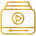 Lista De Reproduccion De Video Video Lista De Reproduccion Icono