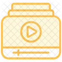 Lista De Reproduccion De Video Video Lista De Reproduccion Icono