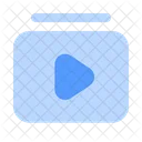 Lista De Reproduccion De Videos Biblioteca Lista De Reproduccion Icono