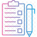 Lista De Tareas Lista De Verificacion Portapapeles Icon