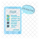 Lista Tarea Lista De Verificacion Icono