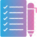 Lista De Tareas Lista De Verificacion Tarea Icon