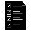 Encuesta Lista De Tareas Pendientes Lista De Verificacion Icon