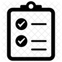 Lista De Verificacion Tareas Lista De Deseos Icon
