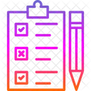 Lista De Tareas Lista Lista De Verificacion Icono