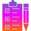 Lista De Tareas Lista Lista De Verificacion Icono