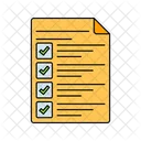 Lista De Tareas Lista De Verificacion Lista Icono