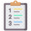 Lista de quehaceres  Icono