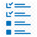 Lista De Tarefas Lista De Verificacao Pesquisa Ícone