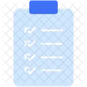 Lista De Tarefas Lista De Verificacao Lista Ícone