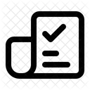 Tarefa Lista Lista De Verificacao Ícone
