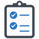 Lista De Verificacao Tarefas Lista De Desejos Ícone