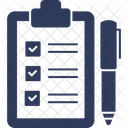 Lista De Verificacao Lista De Tarefas Caixa De Selecao Ícone
