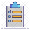 Lista De Tarefas Lista De Verificacao Lista Ícone