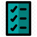 Lista De Tarefas Lista De Verificacao Lista Ícone