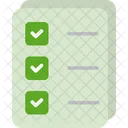 Lista Tarefas Lista De Verificacao Ícone