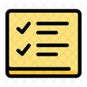 Lista de afazeres  Ícone