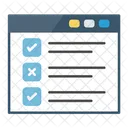 Lista De Verificacao Lista Lista De Tarefas Ícone
