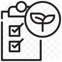 Lista de tarefas de ecologia  Ícone
