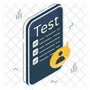 Lista De Testes Lista De Verificacao Questionario Ícone