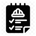 Lista De Trabajo Preparacion Planificacion Icono