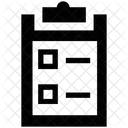 Lista De Verificacao Lista Area De Transferencia Ícone