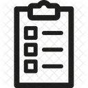 Lista de controle  Ícone