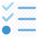 Lista de controle  Ícone