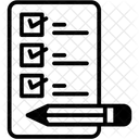 Lista de controle  Ícone
