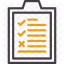 Lista De Verificacao Tarefas Lista De Tarefas Ícone
