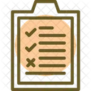 Lista De Verificacao Tarefas Lista De Tarefas Ícone
