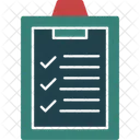 Lista De Verificacao Tarefas Itens Ícone