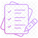 Lista De Verificacao Lista Area De Transferencia Icon